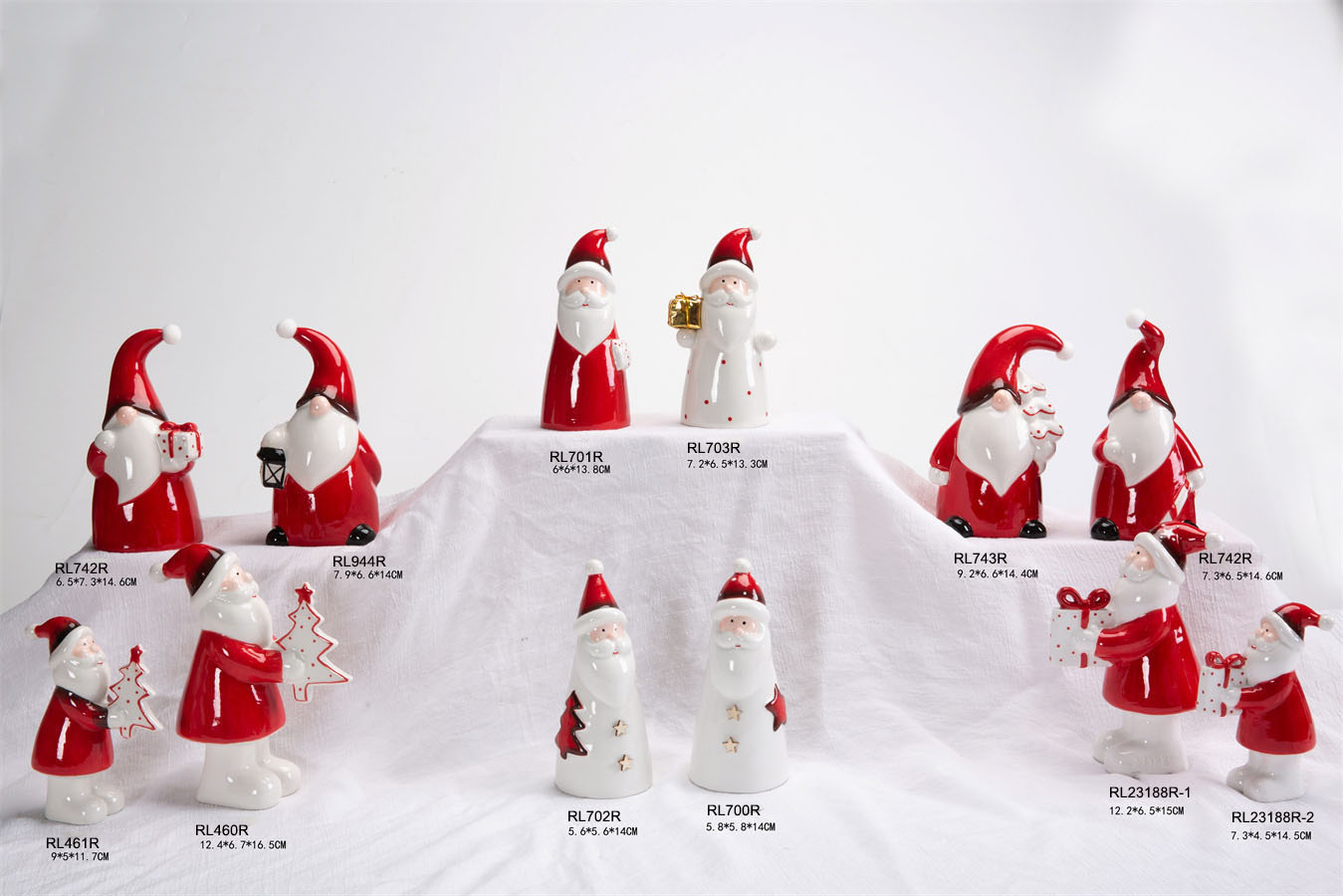 Christmas Decoration Santa Claus With Painting