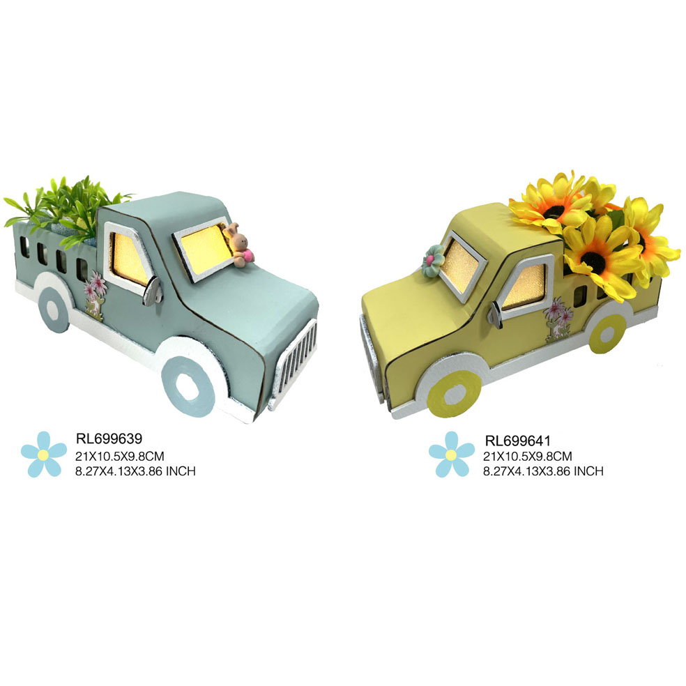 Amazing Paper Craft Car For Easter Decoration